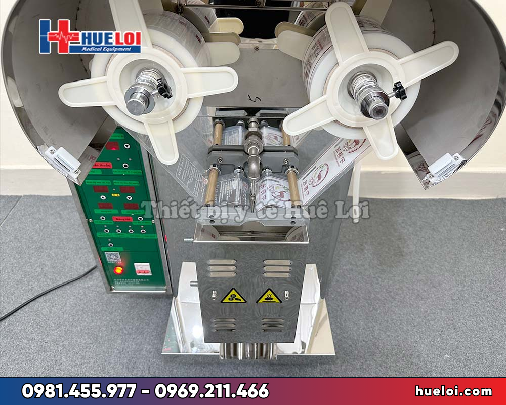 Máy sắc thuốc kèm đóng túi tự động YJCL20/1+1(S) — nồi 20 lít, 7–8 gói/phút